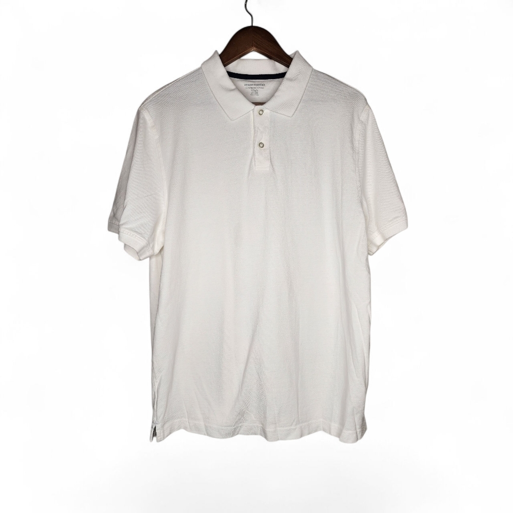 Amazon Essentials Slim Fit Pique Polo Shirt in White Size XL